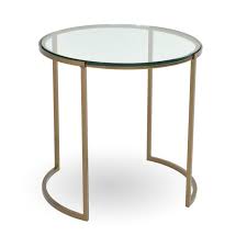 Tabor Glass End Table In Gold Glass Side Tables Gold Glass Coffee Table Stone Coffee Table