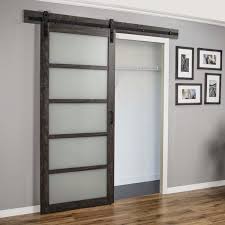 Continental Glass Barn Door With Installation Hardware Kit In 2020 Glass Barn Doors Barn Doors Sliding Sliding Doors Interior