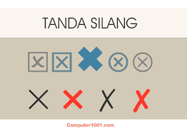 Misalnya saja seperti simbol kotak, icon mata uang, silang, dll. 3 Cara Membuat Tanda Silang X Di Word Excel Outlook Powerpoint Computer 1001