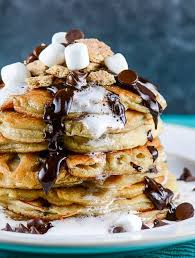 This guiltless chocolate chip pancakes recipe is simple to make, so comforting, and lightened up with a few delicious tweaks! 17 Sweet Pancakes Worth Waking Up For