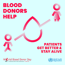 The event was organised for the first time in 2005, by a joint initiative of the world health organization, the international federation of red cross and red crescent societies to raise awareness of the need for safe blood and blood products. Campaign Materials