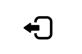 Exit Icon Arrow Logout Logout And Output Outlet 989819 Icons Design Bundles Icon Icon Design Design