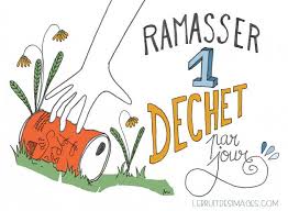 101 Gestes Ecolos 56 Ramasser Un Dechet Par Jour Le Bruit Des Images Frans Franse Taal Taal