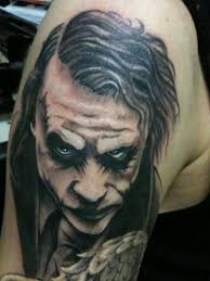 See more ideas about joker tattoo, heath ledger joker, joker art. 30 Awesome Heath Ledger Joker Tattoos