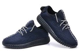 Black And Blue Adidas Shoes Mens Adidas Yeezy Boost 350 Low Kanye West Dark Blue Factory Outlet
