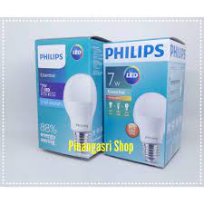 Philips lampu led bulb essential 3w 5w 7w 9w 11w 13w watt putihrp14.150: Lampu Led Philips Essential 7 Watt Bohlam 7w Philip Esential 7 W Led Esensial 7watt Putih Kuning Shopee Indonesia