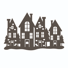 Winter Home Cuttable Design