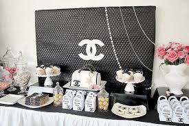 Theme 21st Birthday Decoration Ideas For Her Chanel Theme 21st Birthday Party Birthday Party 21 Chanel Birthday Party 21st Birthday Party Themes