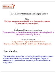How To Write Ielts Writing Task 2 Essay Introduction Learn Esl