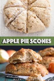 These Apple Scones Are Made With Buttermilk For A Tender Texture And Fresh Apple Pieces Lightly Spiced W Scones Recipe Easy Apple Recipes Apple Dessert Recipes