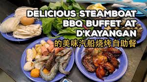 With a wide variety of meat and seafood options, your tummies will be more than satisfied. Delicious Steamboat Bbq Buffet At D Kayangan D Kayangançš„ç¾Žå'³æ±½èˆ¹çƒ§çƒ¤è‡ªåŠ©é¤ Youtube