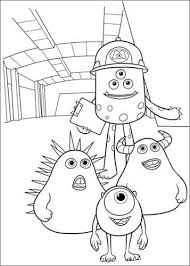 Your kids can paint precisely, play with the different colors' combinations and increase their. Kids N Fun Com 45 Coloring Pages Of Monsters University