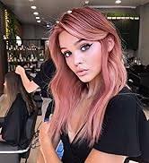 Esmee Brown ombre Blonde Wigs 24"Long Synthetic Wig with High Density  Natural Headline Heat Permanent Hair Wigs for Women Party Wig : Amazon.ca:  Beauty & Personal Care