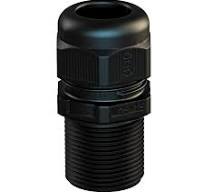 Cable gland, metric thread, extra long, black | OBO