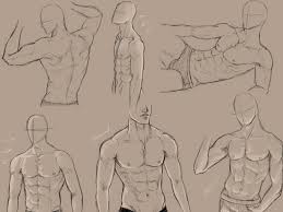 Pen settings for anime art in any style. Male Anatomy Practice By Kingmaria On Deviantart Guy Drawing Male Figure Drawing Anatomy Drawing