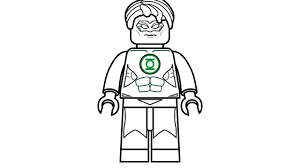 New How To Draw Lego Green Lantern Dc Comics Super Heroes Coloring Pages Youtube
