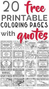 Print three pretty pages with inspirational quotes to remind you to be calm and happy throughout your day. Fantastic Free Printable Coloring Pages With Quotes Picture Ideas Thespacebetweenfeaturefilm