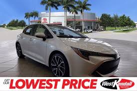 See pricing for the new 2021 toyota corolla hatchback xse. New 2021 Toyota Corolla Hatchback Xse 5d Hatchback In Miami W300264 West Kendall Toyota