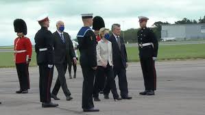 Born 8 october 1958) is a german politician and physician who has been president of the european commission. Uk European Commission President Von Der Leyen Arrives For G7 Summit Video Ruptly