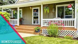 Decorative brackets dress up the porch columns with the elaborate details these homes are known for. Must See 30 Simple Front Porch Design Ideas Homeppiness Youtube