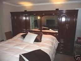 King Size Bed Wall Unit Thomasville Collectors Cherry King Bed Wall Unit Bed Wall King Beds Cherry King Bed