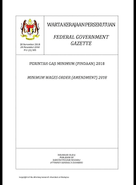 Pelarasan gaji minimum yang baru diumumkan ini akan dilaksanakan di seluruh negara bermula pada tahun 2019 depan. Peri Laman Fb Rasmi Jabatan Tenaga Kerja Sarawak Jtkswk Facebook