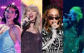 Wow, billie eilish performed everything i wanted at the 2021 grammy awards, and i am an emotional mess rn. Dua Lipa Taylor Swift Beyonce And Billie Eilish Lead Grammy Nominations