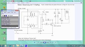 Relais Mit Memoryschaltung Ic Ne555 Toggle Flipflop Youtube