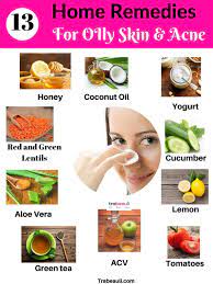 13 Home Remedies For Oily Skin To Glowing At Home Diy Trabeauli Oily Skin Remedy Skin Care Home Remedies Oily Skin