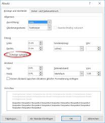 Ein abonnement, um ihre zeit optimal zu nutzen. Word Absatzeinzug Spiegeln Bork Blog