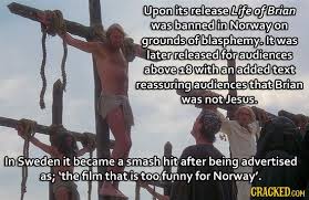 He S Not The Messiah He S A Very Naughty Boy He S Not The Messiah He S A Very Naughty Boy Imgur Monty Python Python Humor