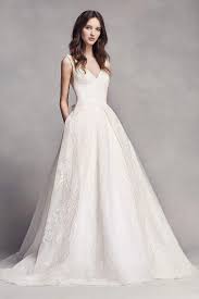 Looking For The Top Wedding Dress Designers Browse David S Bridal Elegant Designer Wedding Dresses Go V Neck Wedding Dress Bow Wedding Dress Wedding Dresses