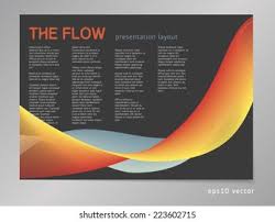 Landscape components are often strategically arranged to create both a beautiful and functional layout. 11509 Place Vector Illustration In Rank M Rank Layout Template Landscape Orientation Modern Colorful Smooth Shapes For Brochure Cover Page Or Presentation Slide Design