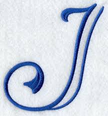 Ludwig, anton, ulrich, richard, emil, dora, samuel! Formal Affair Capital Letter J 5 Inch Letter J Design Machine Embroidery Designs Letter J