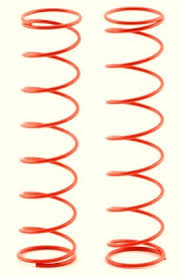 kyosho inferno big bore shock spring red rear super hard package of 2