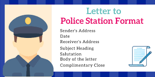 Write your official letter using our guidelines on layout and content. Letter To Police Station Format Example Tips Sample
