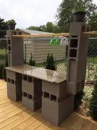 Diy Outdoor Cinder Block Bar Cinderblock Baroutdoor Ideas Cinder Block Furniture Cinder Block Garden Outdoor Bar