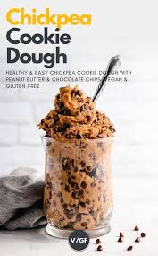 A Healthy And Easy Vegan Chickpea Cookie Dough Recipe Soft Creamy And Addictingly Good Chocolate Pea Healthy Vegan Desserts Cookie Dough Healthy Cookie Dough
