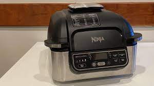 The Ninja Foodi Pro 5 In 1 Indoor Grill Can Grill Air Fry Roast Bake Dehydrate We Tested The Gadget The Internet Is O In 2021 Grilled Roast Grilling Indoor Grill