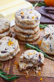Chocolate Orange Rosemary Shortbread Recipe Desserts Food Shortbread Recipes