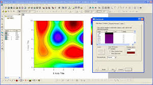 Graphing Origin Contour Plots And Color Mapping Part 2 Customizing A Contour Plot