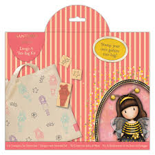 Details about santoro's gorjuss ultimate card making scrap booking kit cards & die cut 105102. Design A Tote Bag Kit Santoro Loveheart Helping Hands Craft