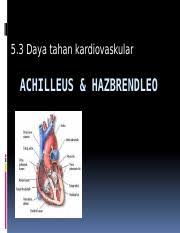 Materi latihan daya tahan jantung. 5 3 Daya Tahan Karidiovaskular Achilleus Hazbrendleo Pptx 5 3 Daya Tahan Kardiovaskular Achilleus Hazbrendleo Hasil Pembelajaran Menyatakan Course Hero