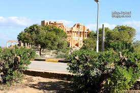 آثار صبراتة house styles mansions style