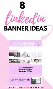 Making an online banner with canva is easy. 8 Linkedin Banner Ideas Linkedin Banner Banner Template Banner
