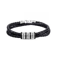 We did not find results for: Men S Leather Bracelets Braided With Custom Engraving Black Talisa