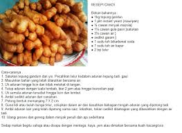 Cakoi yang lembut dan berongga di dalam kalau cicah dengan ape2 pon sedap.cuba la mudah sangat resepi. Cakoi Resepi Resepi Lezat