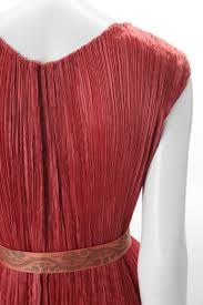 Italian lighting centre fortuny silk gown. Mariano Fortuny Pleated Coral Silk Delphos Gown C 1920s For Sale At 1stdibs