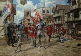 The Beginning Of The Wars Of The Roses First Battle Of St Albans Richard Of York Commanded A Force Of About 3000 Men On A Mar Geschiedenis Krijger Soldaten