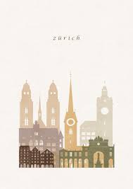zurich city scape wall art switzerland travel theme wall decor wall art prints minimalist downloadable prints for bedroom cottage chic travel canvas canvas painting prints